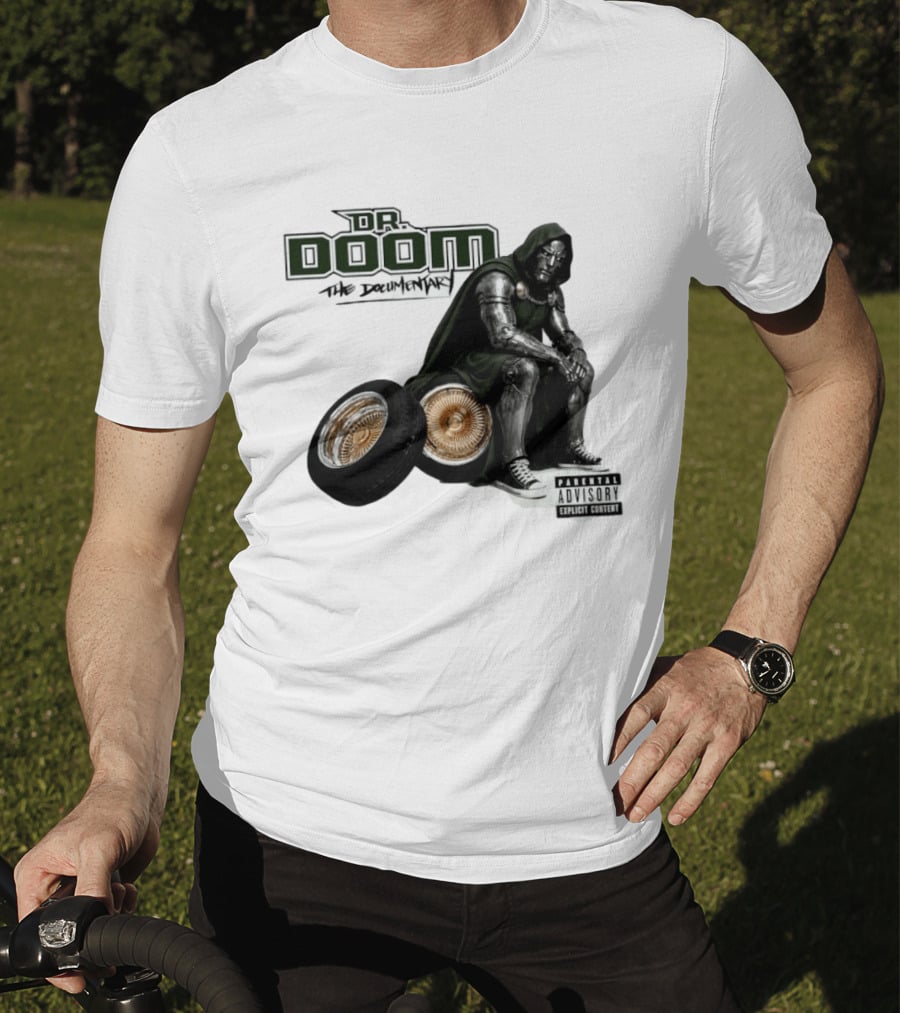 Dr Doom The Documentary Marvel Hip Hop Parental Advisory T-Shirt
