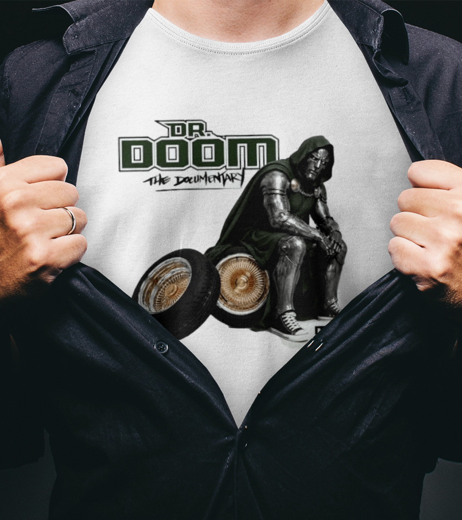 Dr Doom The Documentary Marvel Hip Hop Parental Advisory T-Shirt