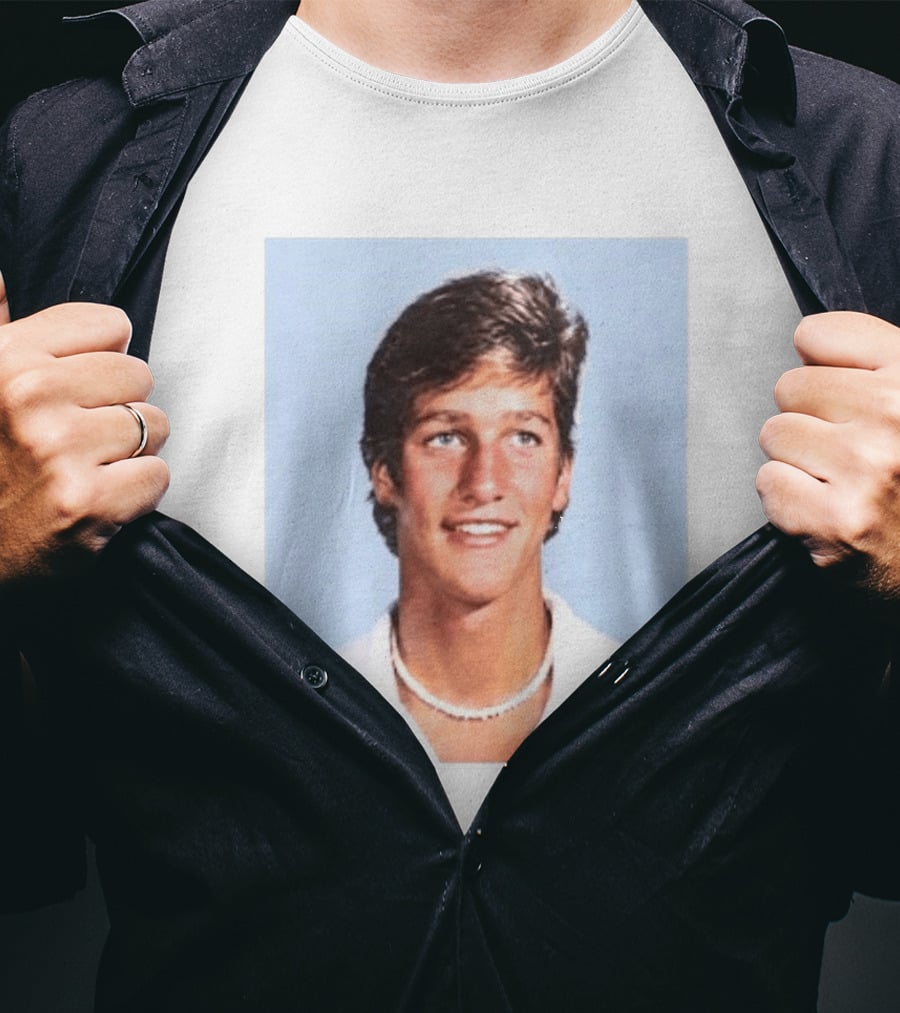 Woody Harrelson High School Yearbook Photo Original Wear T-Shirt