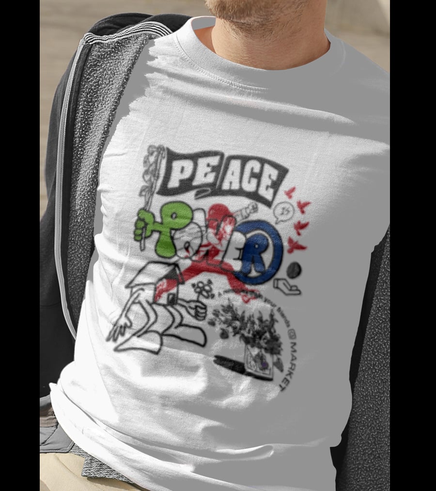 Peace Power Walker Kessler Dodgers T-Shirt