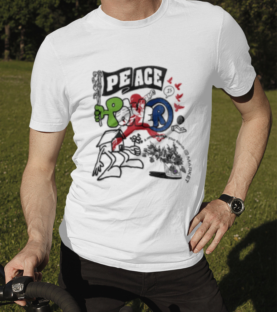 Peace Power Walker Kessler Dodgers T-Shirt