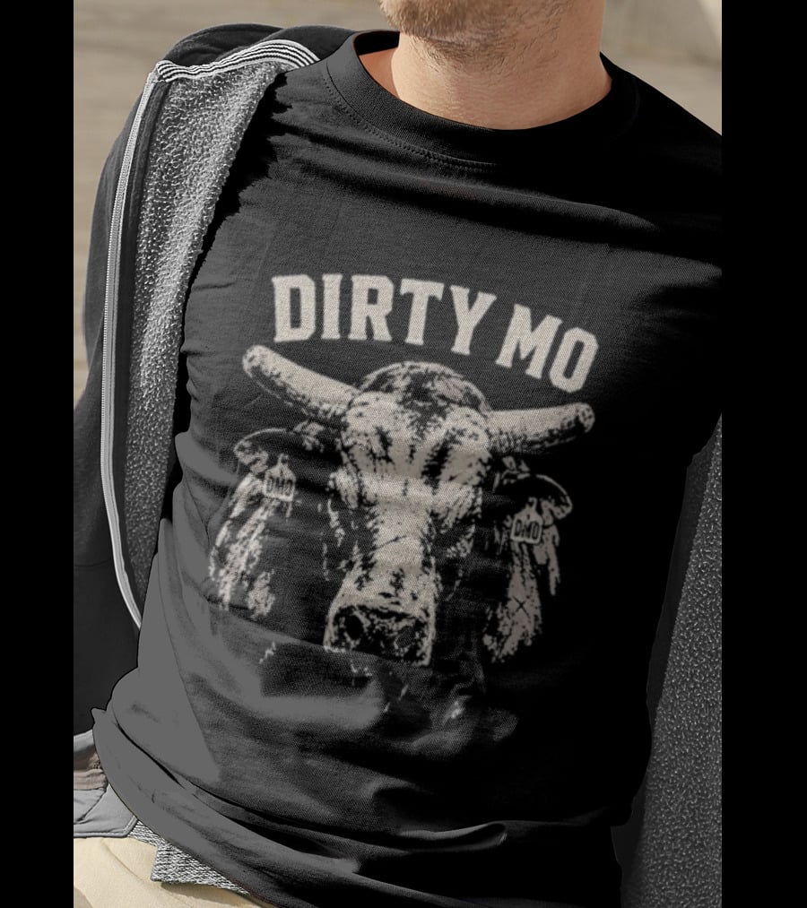 DIRTY MO Rodeo Bull Head T-Shirt