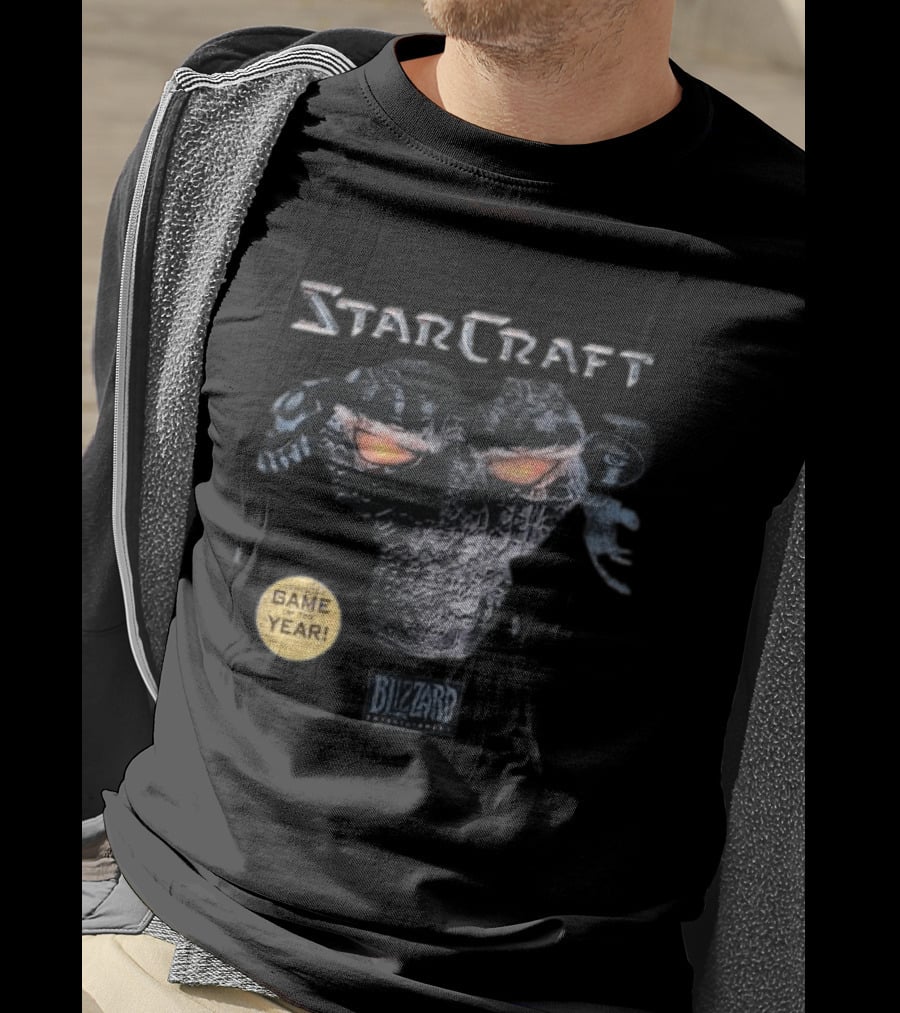 Starcraft Blizzard Game Of The Year Box T-Shirt