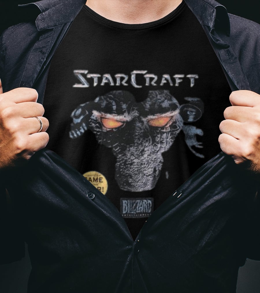 Starcraft Blizzard Game Of The Year Box T-Shirt