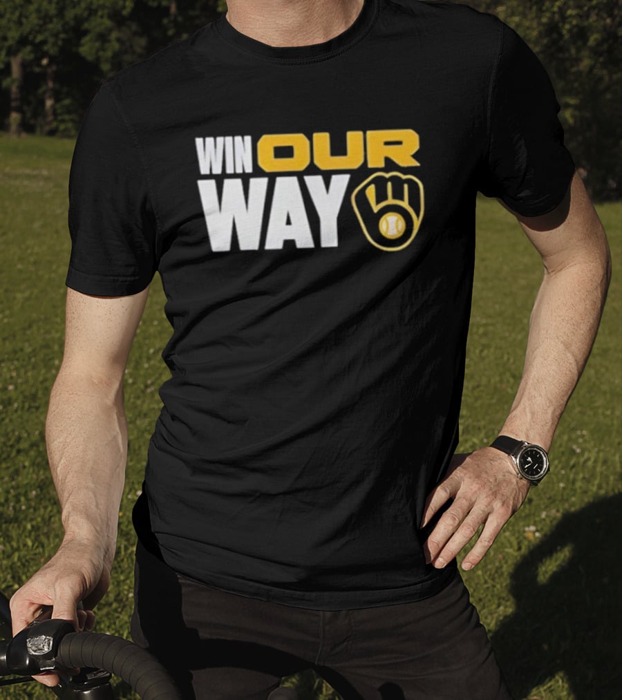 Milwaukee Brewers 2026 Postseason Win Our Way Clinched T-Shirt