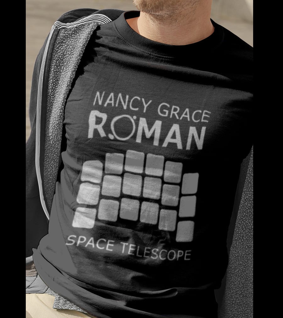 Nancy Grace Roman Space Telescope NASA Mission Square T-Shirt
