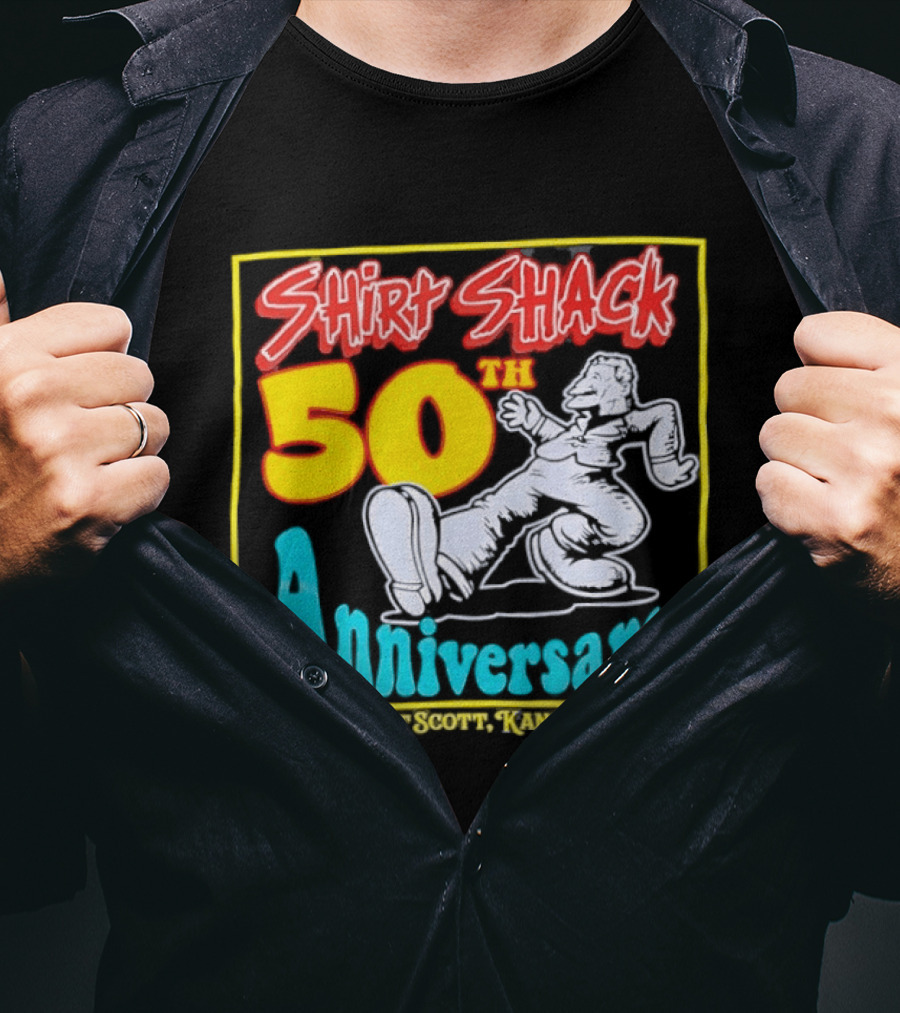 Shirt Shack 50th Anniversary Fort Scott Kansas T-Shirt