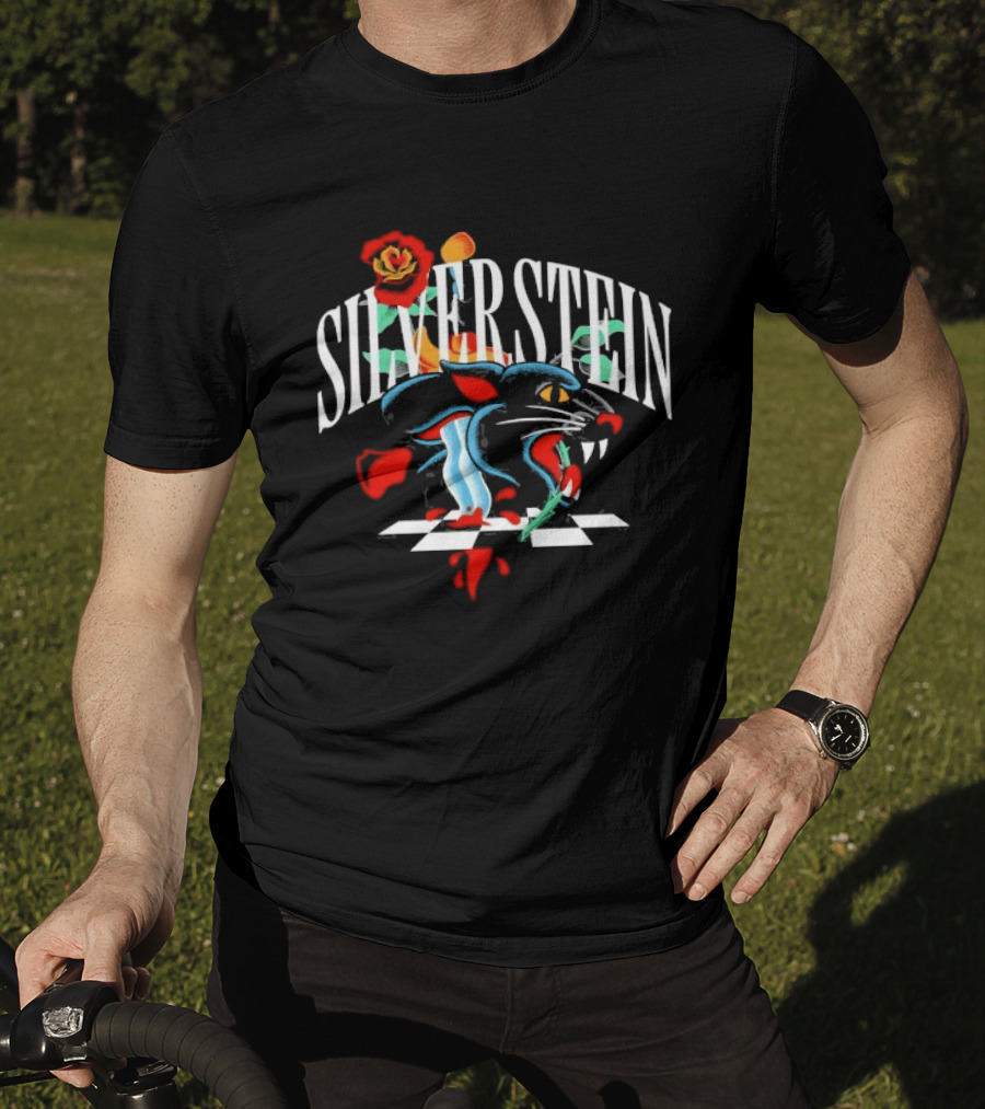 Silverstein Panther Floral Burst T-Shirt