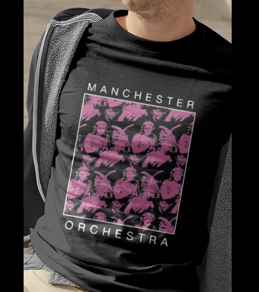 Manchester Orchestra Angels Pink T-Shirt