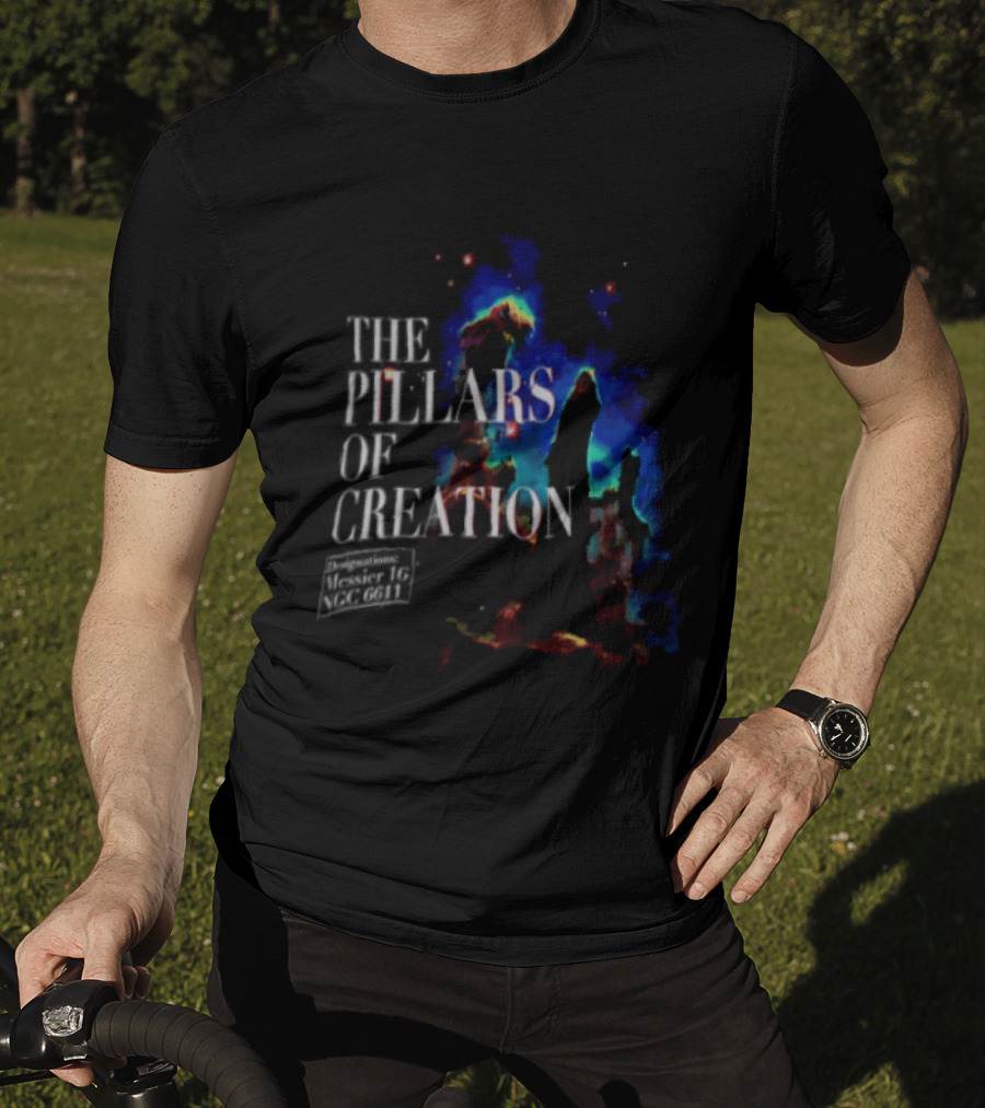 The Pillars Of Creation Messier 16 NGC 6611 Space T-Shirt
