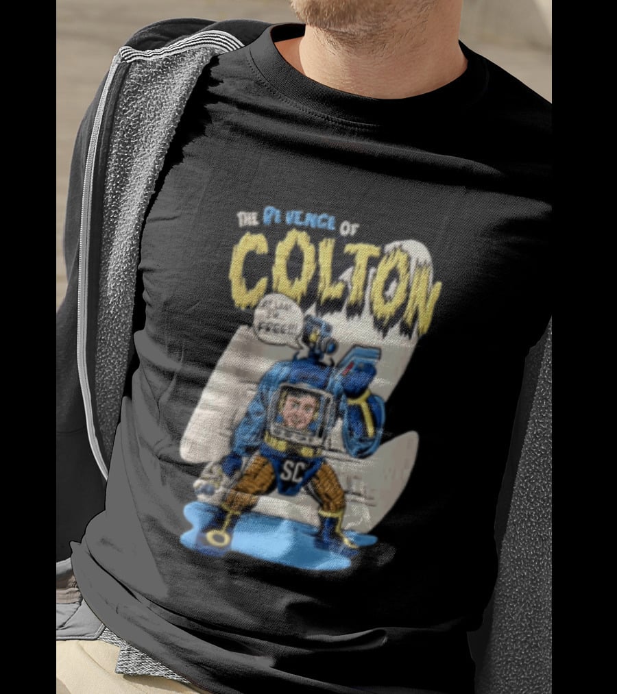 The Revenge Of Colton At Last I Am Free SC Robot Camera Head Video T-Shirt