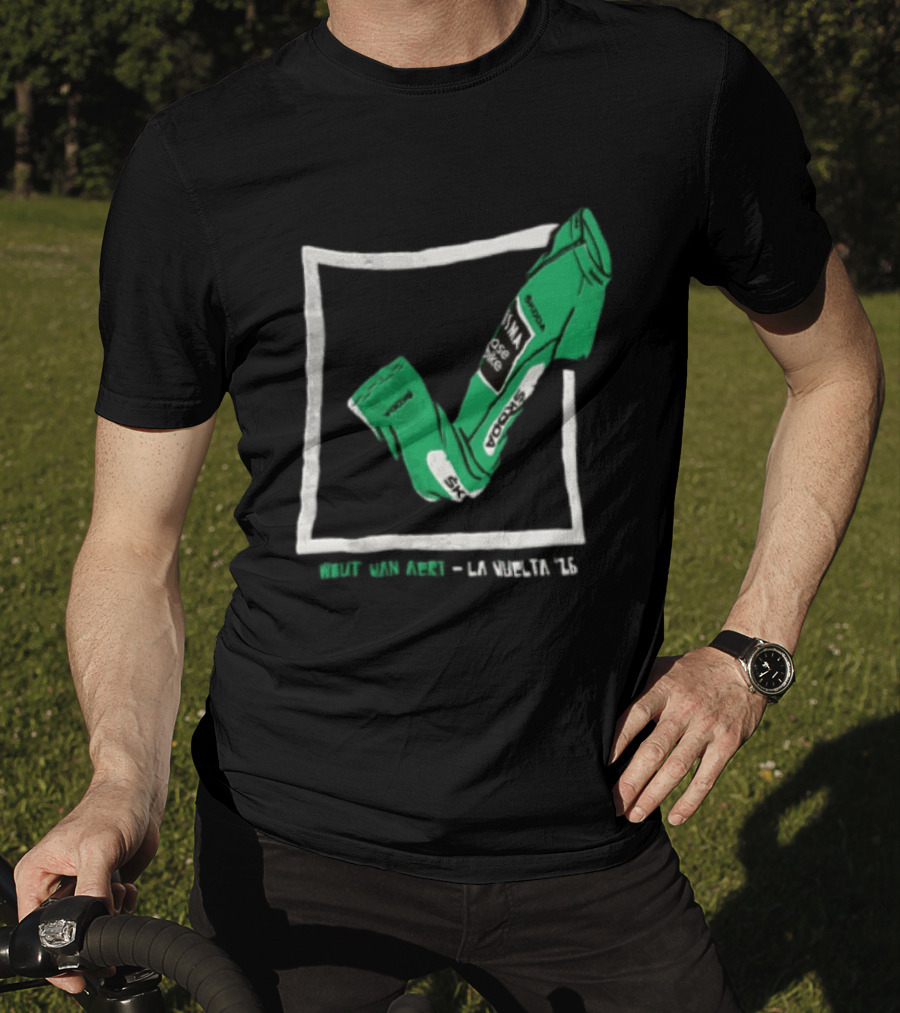 Wout Van Aert La Vuelta 26 Visma Lease A Bike Skoda Cycling Jersey T-Shirt
