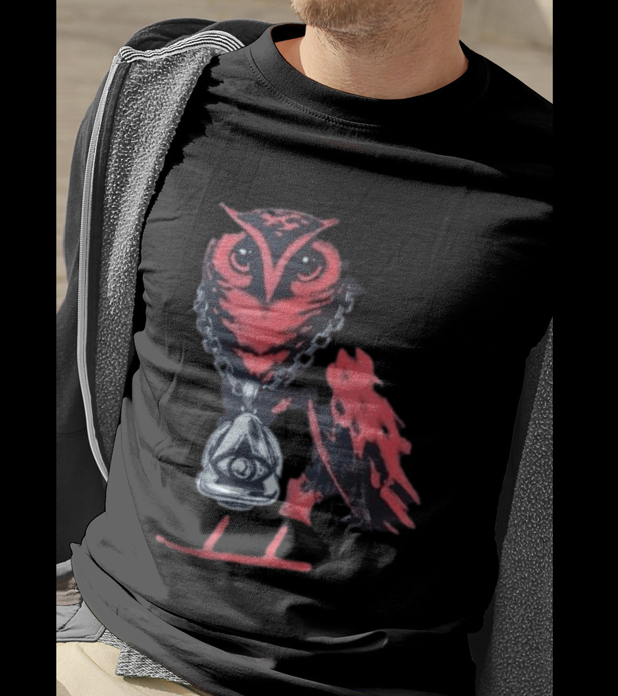 Yeat Store Love Lyfe Ovo Tour Owl With Eye Pendant T-Shirt