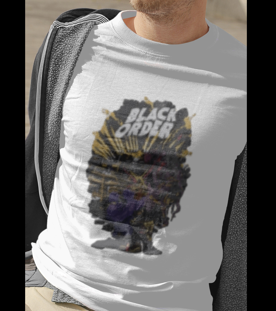 Black Order Thanos And The Children Of Thanos Rock Band Graphic Novel T-Shirt