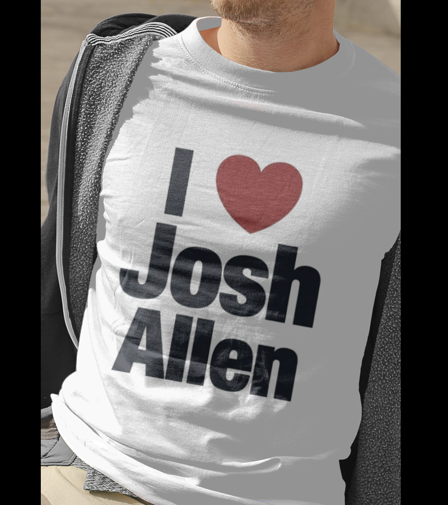 Buffalo Bills Fan I Heart Josh Allen T-Shirt