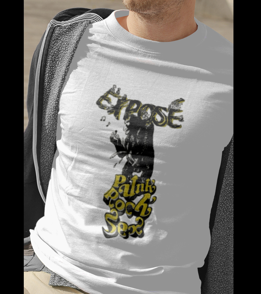Expose King Kong Punk Rock Sex Gorilla Holding Woman T-Shirt