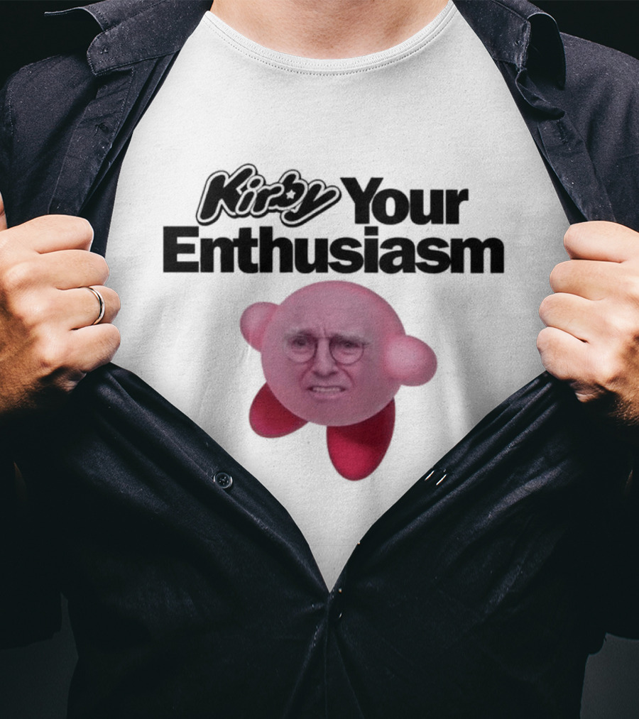 Larry David Kirby Your Enthusiasm T-Shirt
