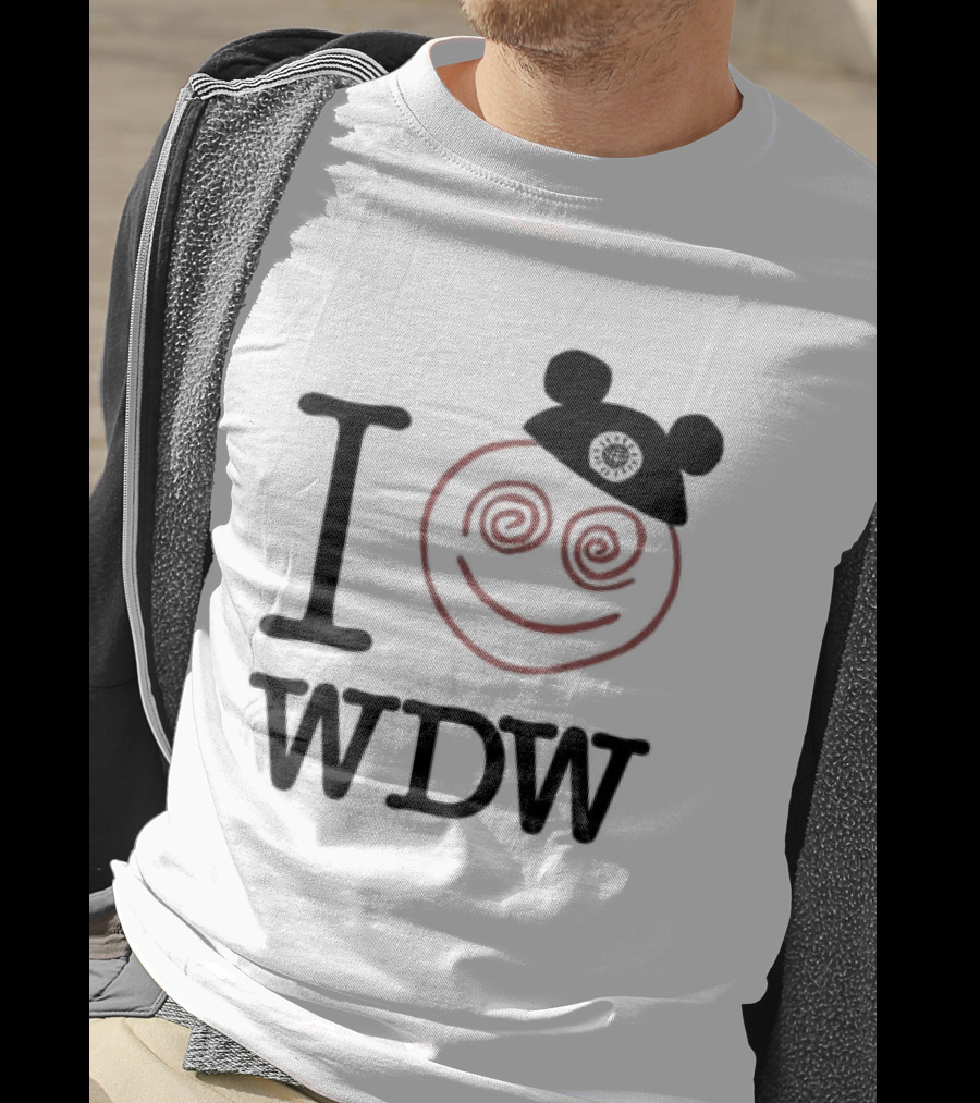 I Love WDW Smiley Face With Mouse Ears Lostbrostradingco T-Shirt