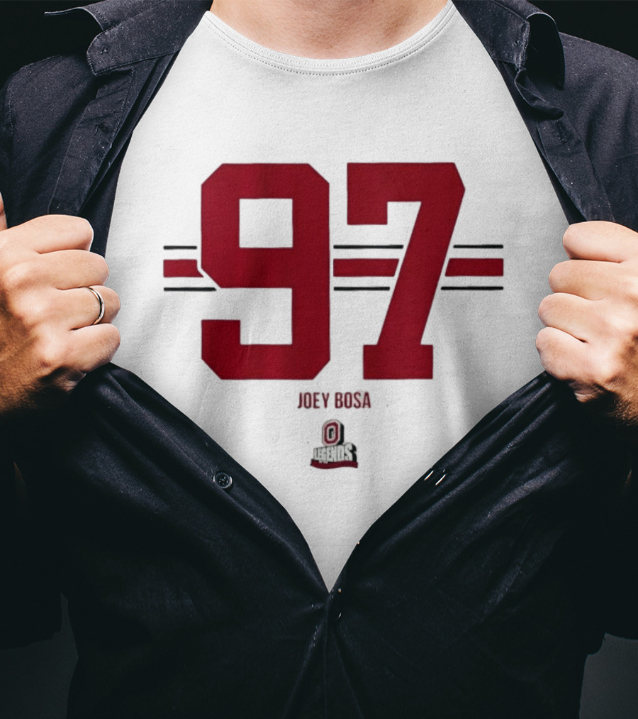 Ohio State Buckeyes Joey Bosa 97 Legends T-Shirt