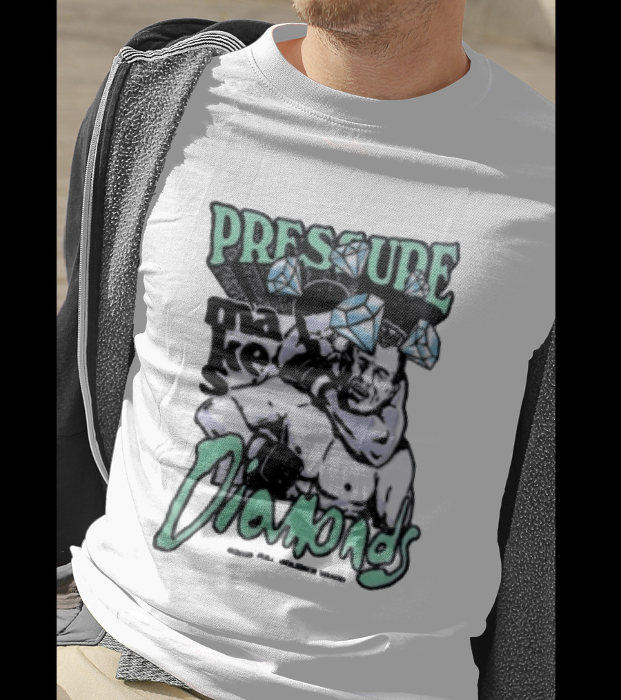 Pressure Makes Diamonds MMA Fighter Combat Sport T-Shirt