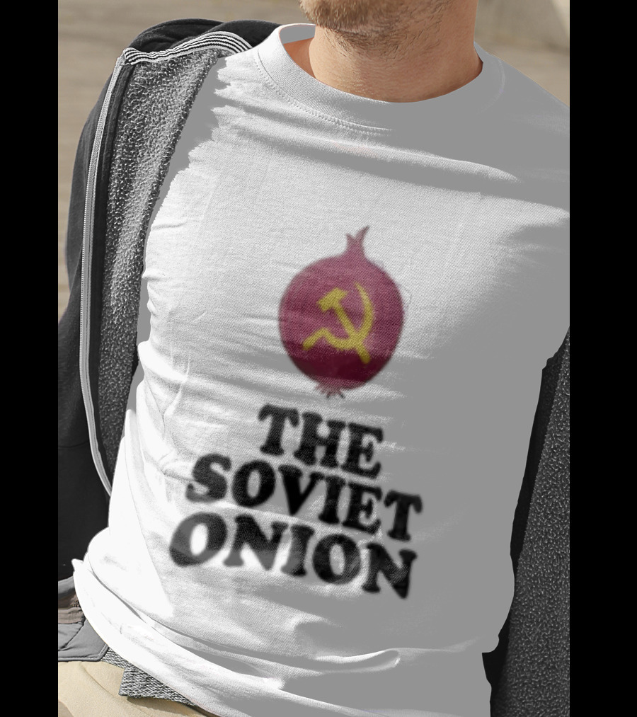 The Soviet Onion Hammer And Sickle T-Shirt
