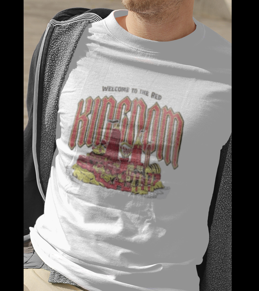 Welcome To The Red Kingdom Cityscape T-Shirt