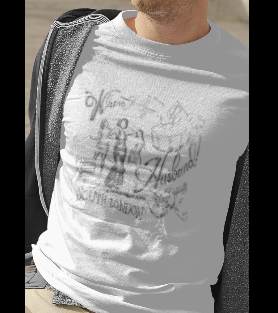 Where Is My Husband Fabulous Gal From South London Tell Him I'm 5'5 Brown Eyes T-Shirt
