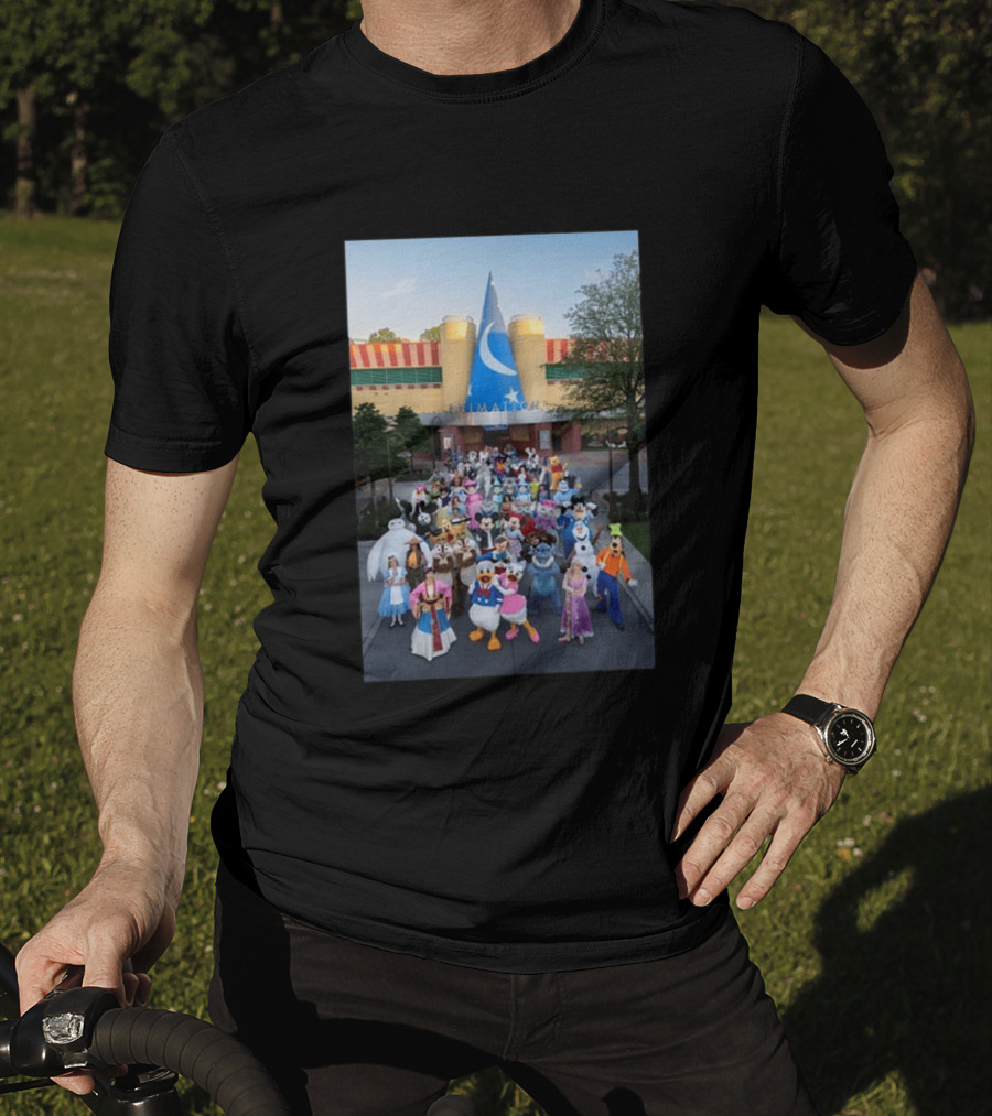 Happy The Magic Of Disney Animation Opening Day At Disney Hollywood Studios Characters T-Shirt