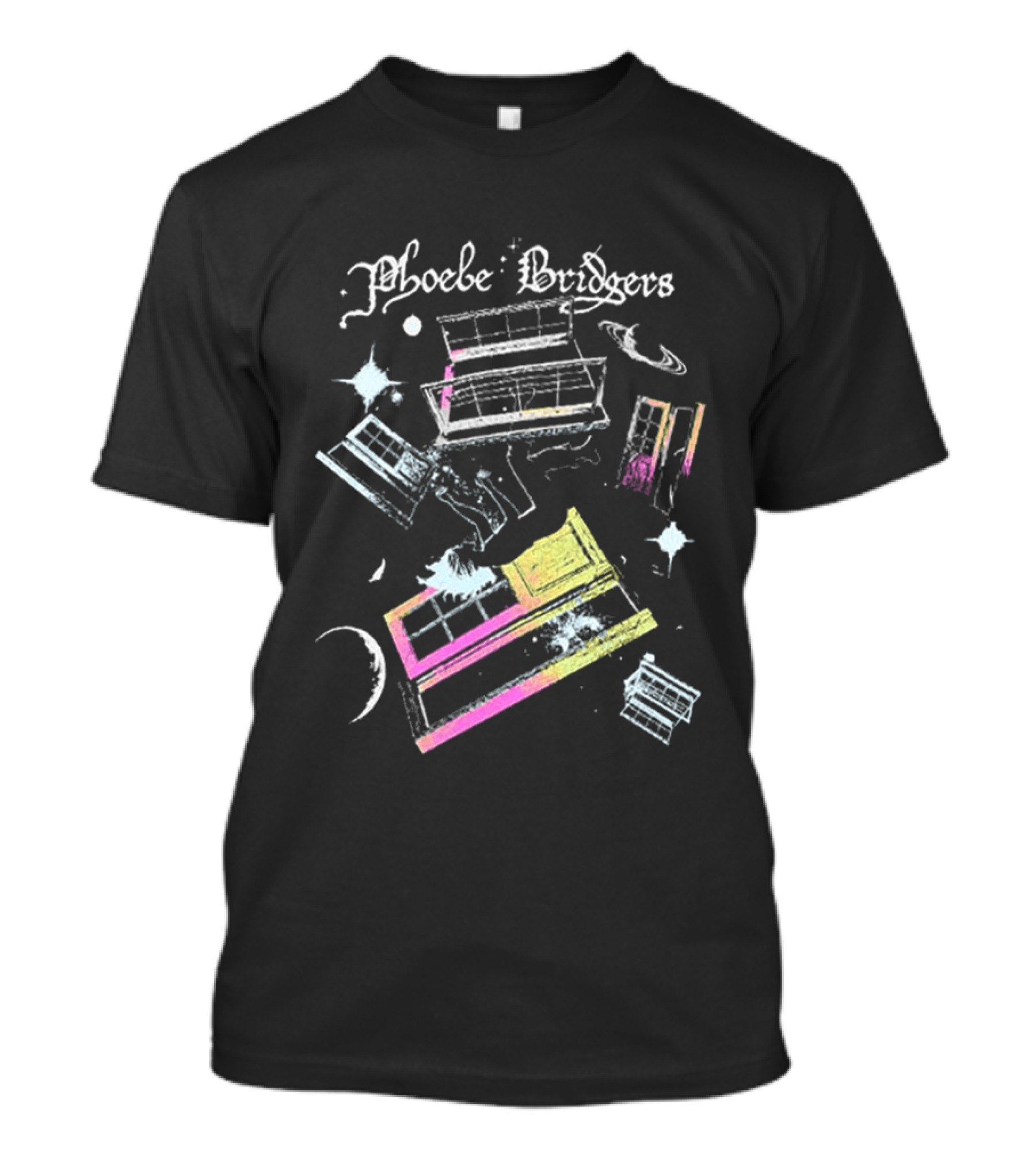 Phoebe Bridgers Celestial Windowdream The Lost Tour 2026 Tour Dates T-Shirt