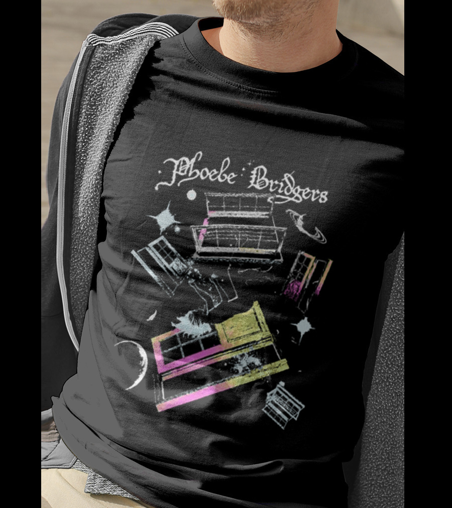 Phoebe Bridgers Celestial Windowdream The Lost Tour 2026 Tour Dates T-Shirt