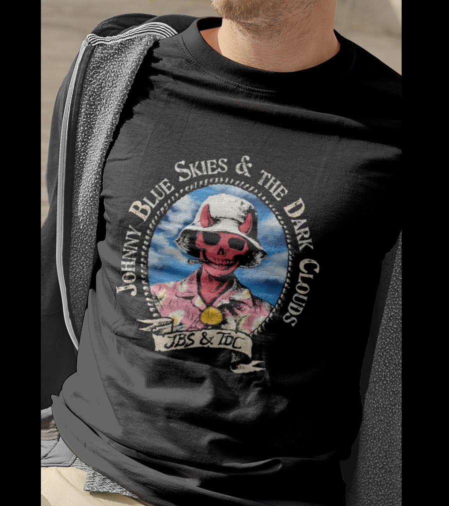 Johnny Blue Skies And The Dark Clouds JBS & TDC Panama Devil T-Shirt