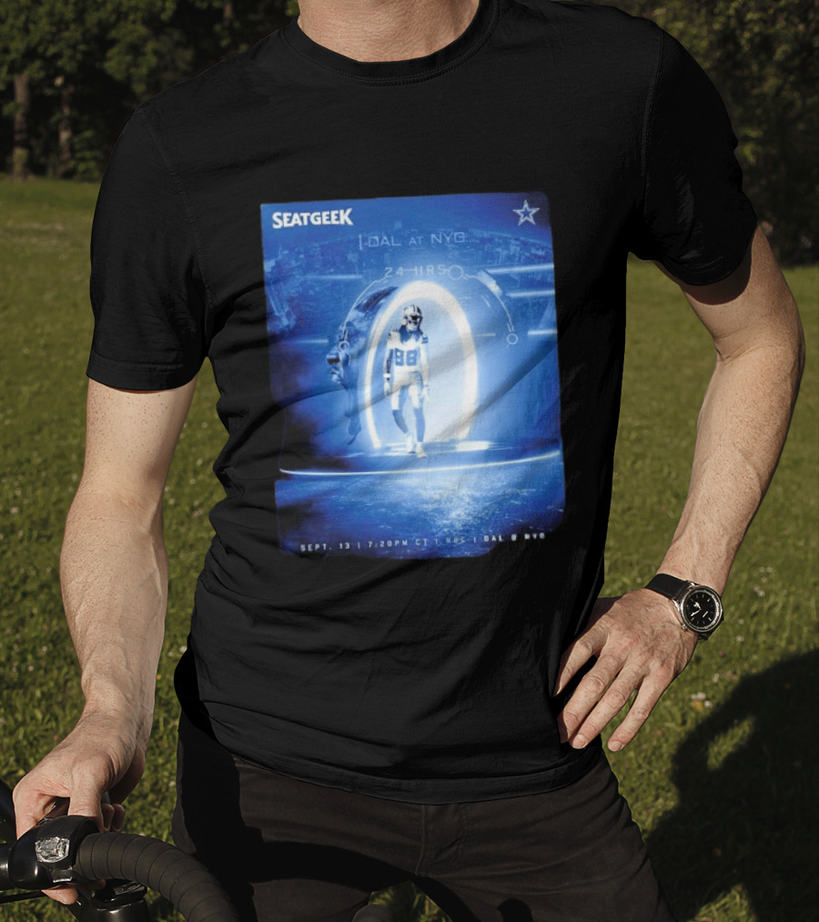 Seatgeek Dallas Vs New York Giants MetLife Stadium September 13 2026 24 Hrs Countdown T-Shirt