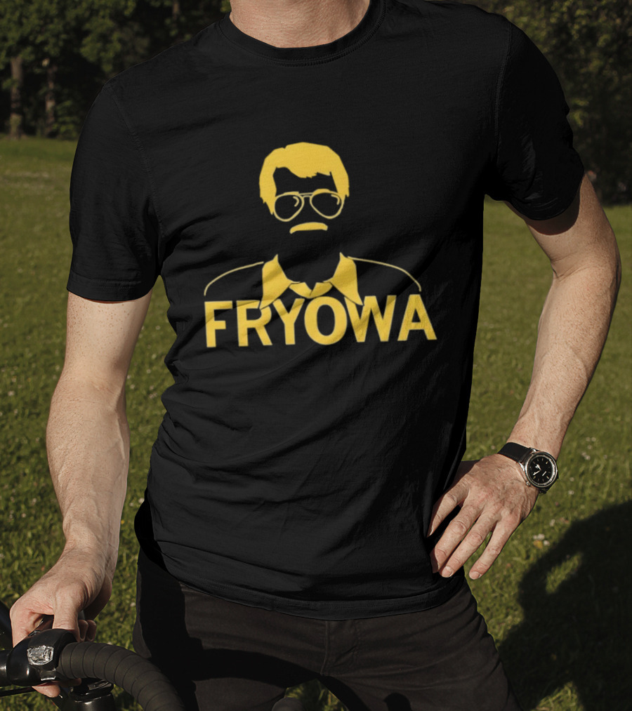 Fryowa Breaking Bad Walter White Minimalist Silhouette Image T-Shirt