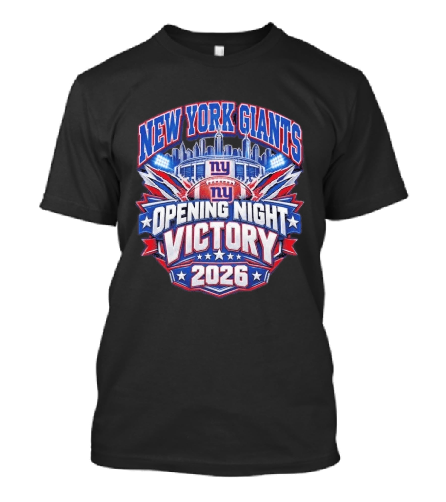 New York Giants 2026 Opening Night Victory T-Shirt