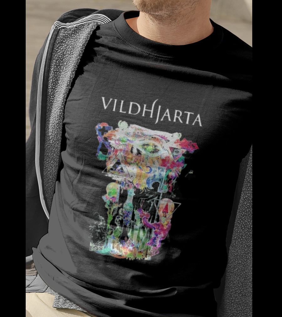 Vildhjarta Ylva Colorful Abstract T-Shirt