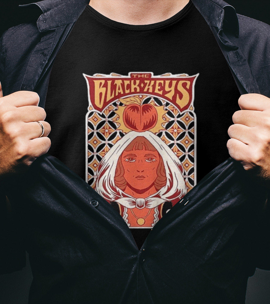 The Black Keys Peaches N Kream World Tour 2026 Madrid Movistar Arena September 13th T-Shirt