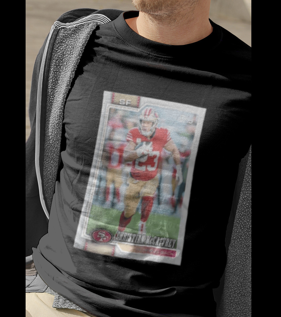 2026 Topps Christian McCaffrey SF 49ers Running Back Card T-Shirt