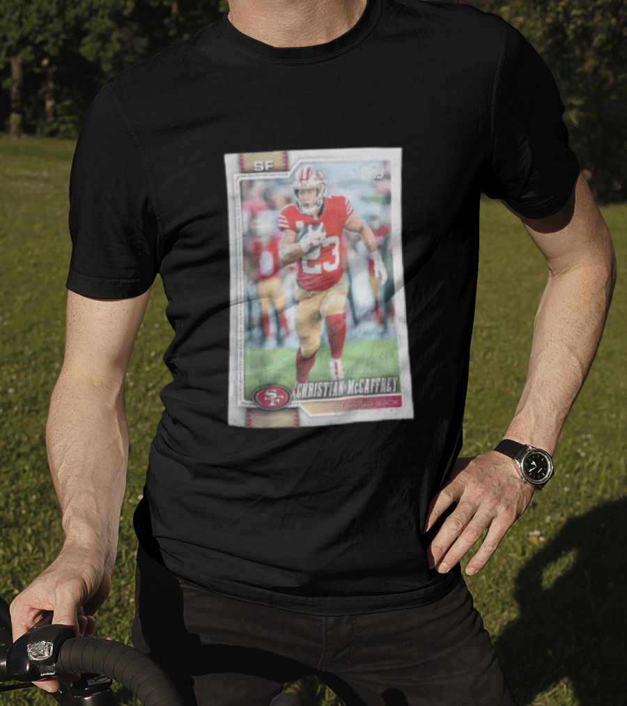2026 Topps Christian McCaffrey SF 49ers Running Back Card T-Shirt