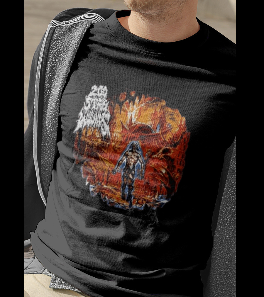 200 Stab Wounds Lowest Form Evilgreed Shop Longsleeve Fiery Dragon T-Shirt