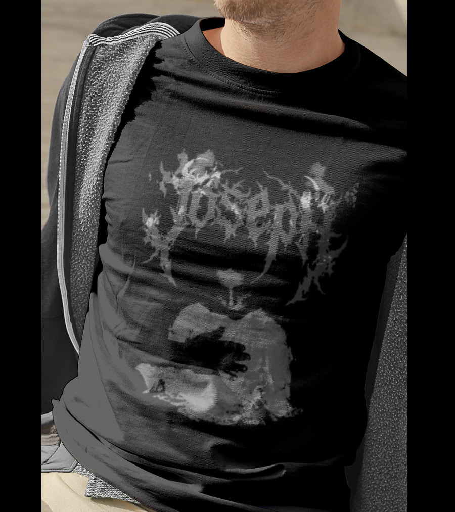 Falling In Reverse Joseph Gothic Script White T-Shirt