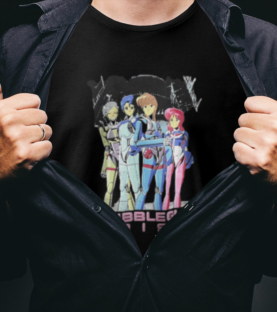 Bubblegum Crisis Female Warriors Cyberpunk Hardsuits Anime T-Shirt