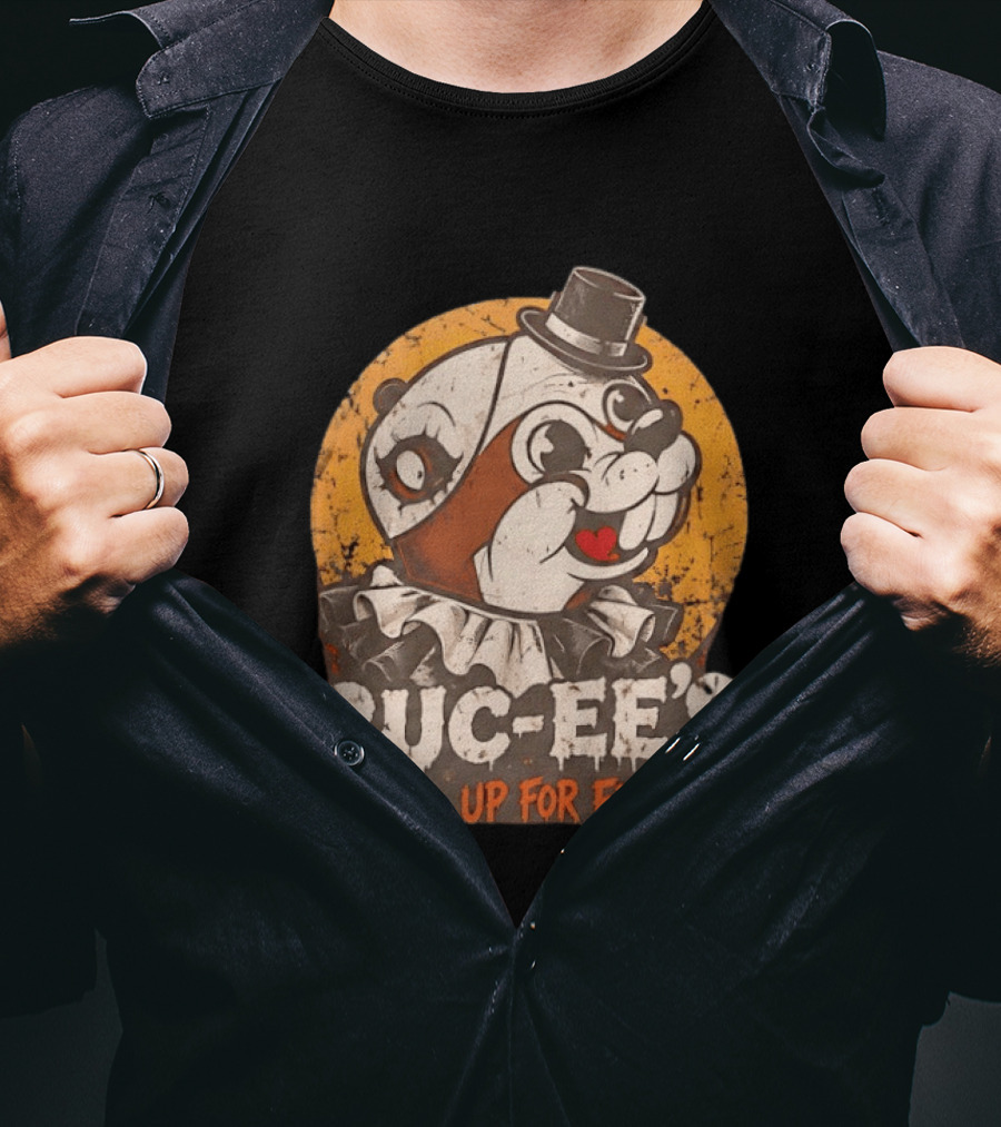 Buc Ee's Fuel Up For Fear Halloween Creepy Clown T-Shirt