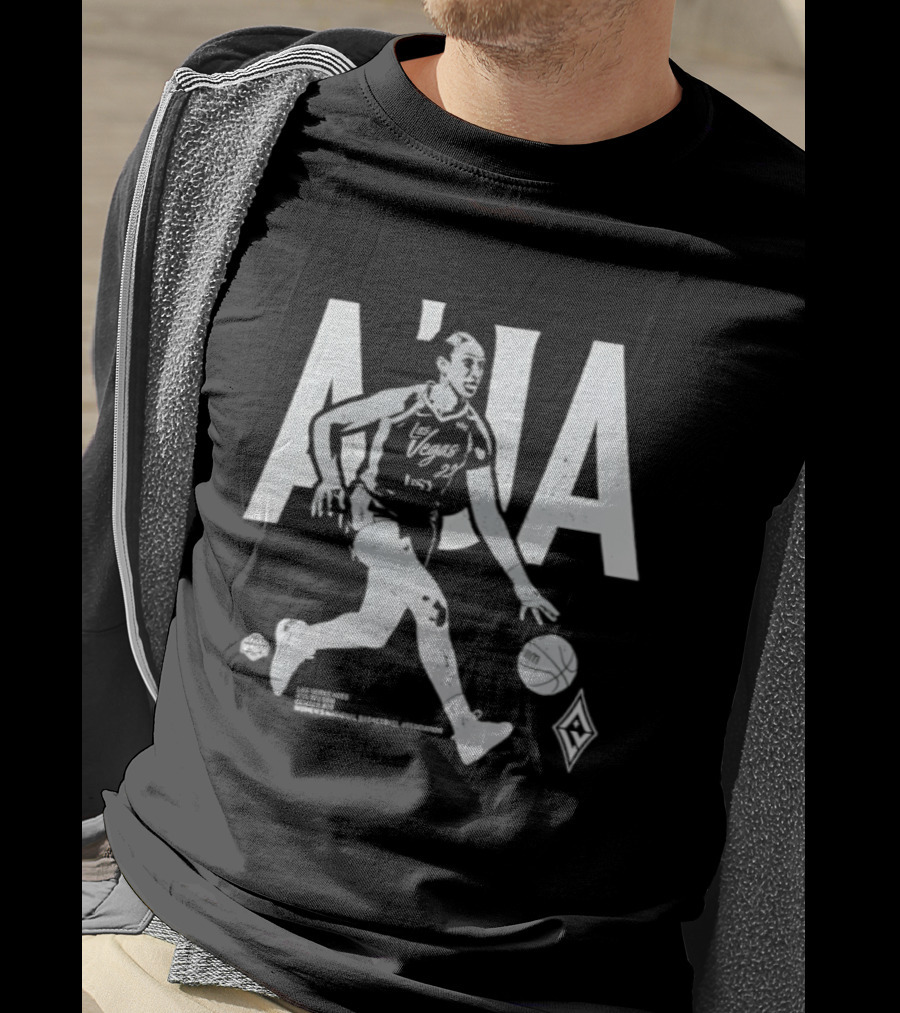 Las Vegas Aces A'ja Wilson Basketball Player Iconic Sports Moment T-Shirt