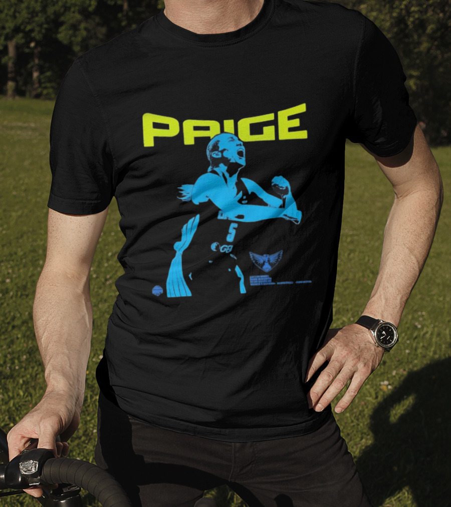 Dallas Wings Paige Basketball Number 5 Sports T-Shirt