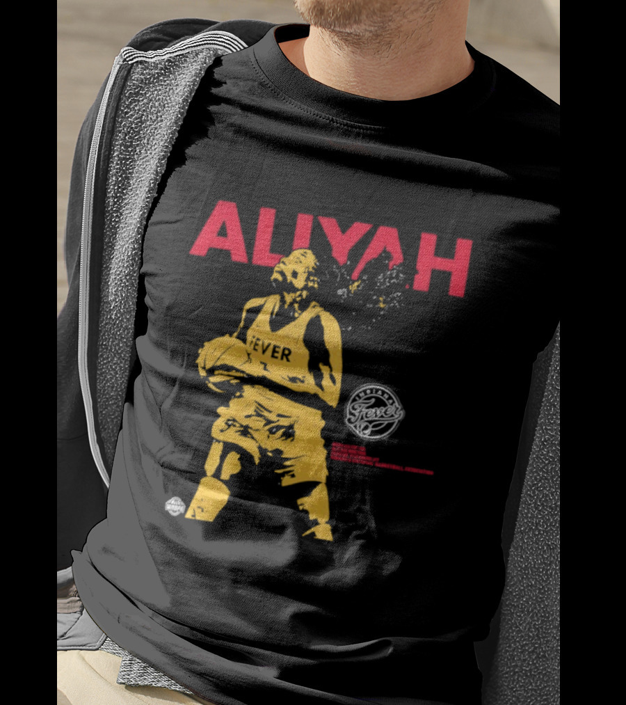 Indiana Fever Aliyah Basketball Player T-Shirt