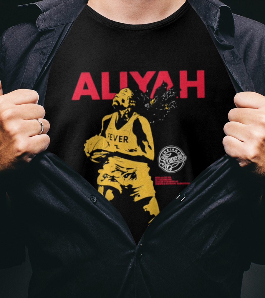 Indiana Fever Aliyah Basketball Player T-Shirt