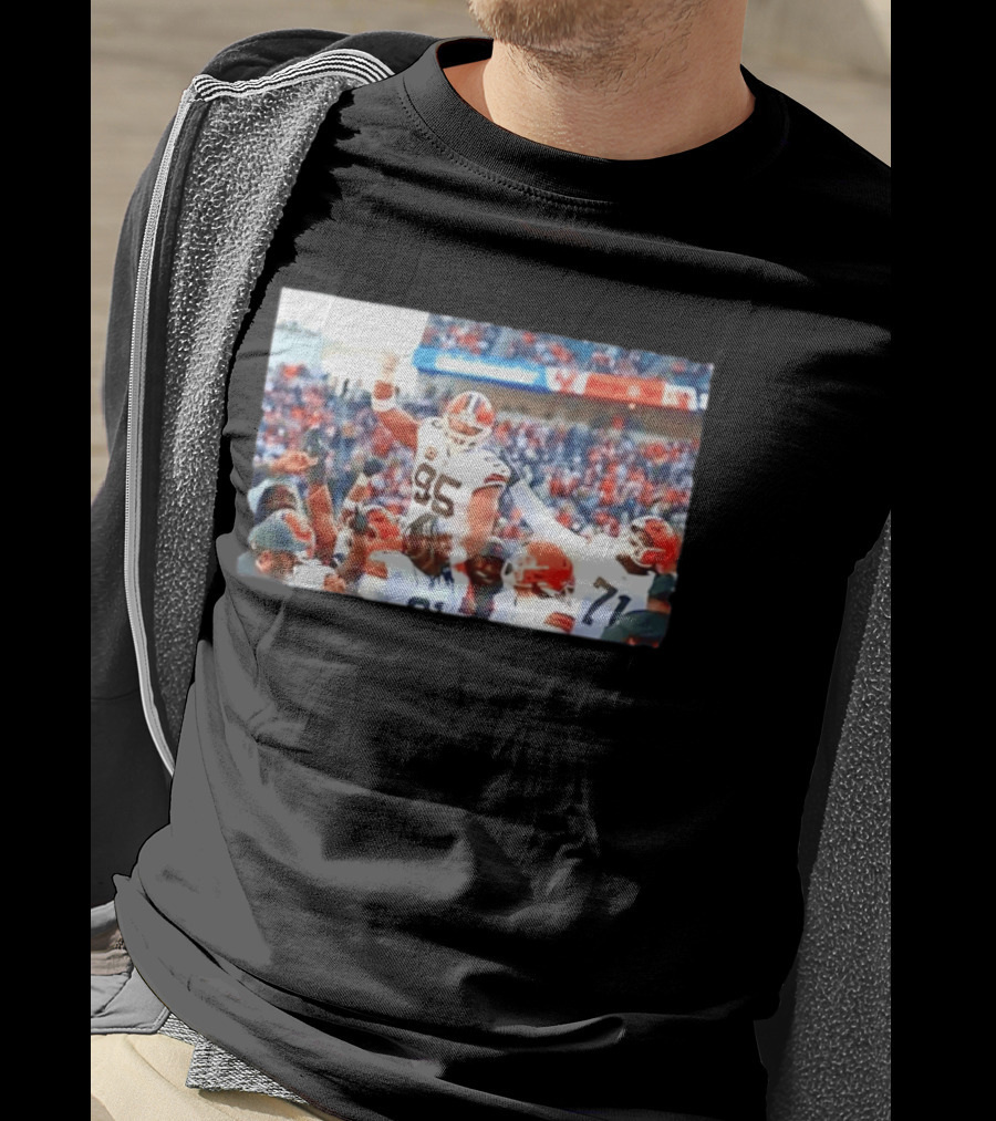 Cleveland Browns Myles Garrett Sacks Record Celebration NFL Football Triumph T-Shirt
