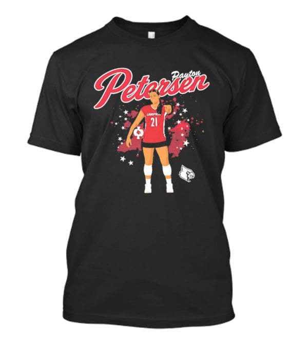 Payton Petersen Louisville Cardinals 21 Volleyball Sportswear T-Shirt