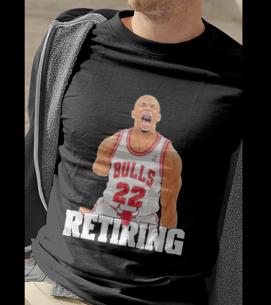 Taj Gibson 22 Bulls Retiring Iconic Moment T-Shirt