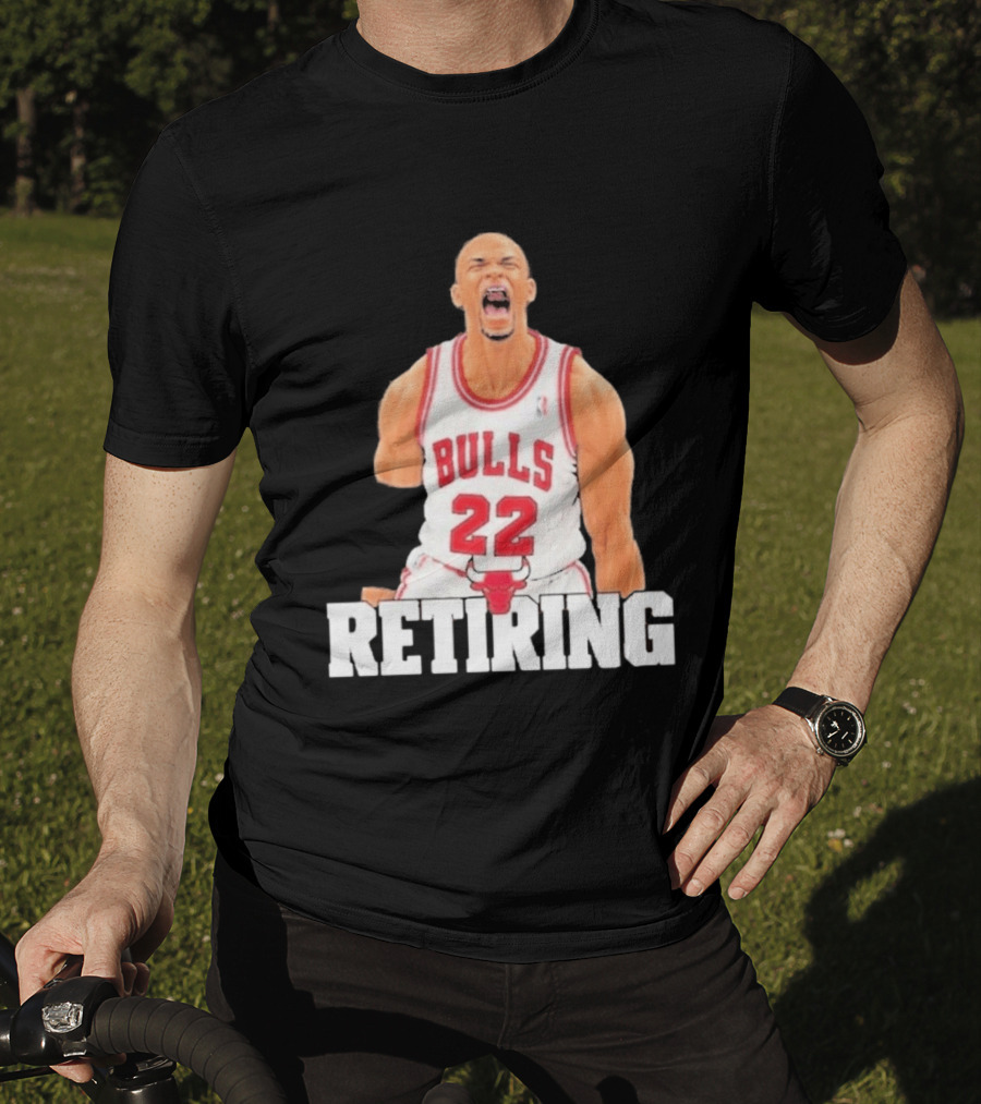 Taj Gibson 22 Bulls Retiring Iconic Moment T-Shirt